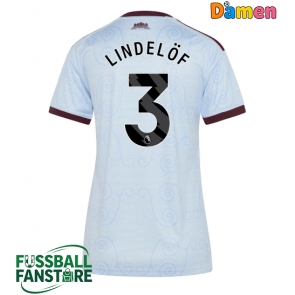 Aston Villa Victor Lindelof #3 Replik 3rd trikot Damen 2026-27 Kurzarm
